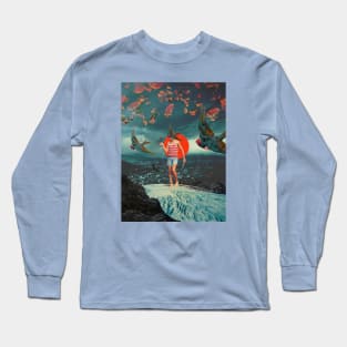 The Boy And The Birds Long Sleeve T-Shirt